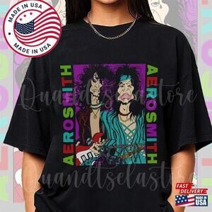 Aerosmith Artwork T-Shirt    Peace Out Farewell Tour Shirt